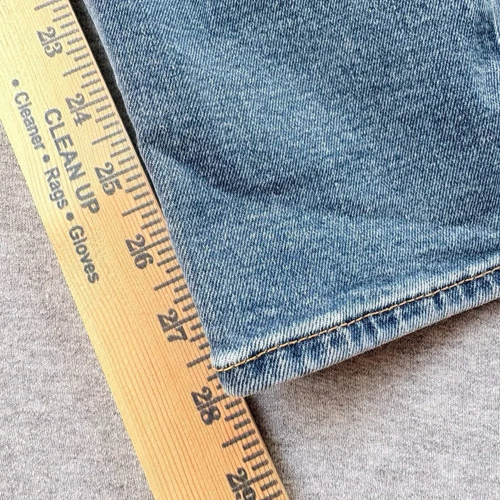 Levis 501 Original Button Fly Jeans Mens 31x30 Blue Denim Pants Medium Straight